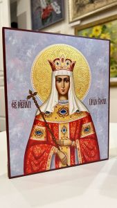 Рукописная икона Елена равноапостольная №31 