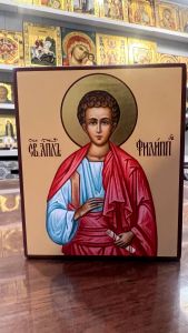 Рукописная икона Апостол Филипп