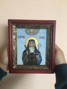 Рукописная икона Гаиания