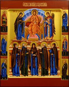Рукописная икона Молитва Задержания