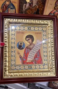 Рукописная икона Роман Сладкопевец