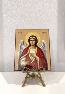 Рукописная икона Ангел Хранитель №154 