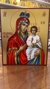 Рукописная икона Оршанская