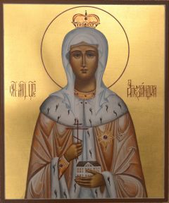 Рукописная икона Александра Федоровна