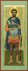 Рукописная икона Анатолий Никомидийский