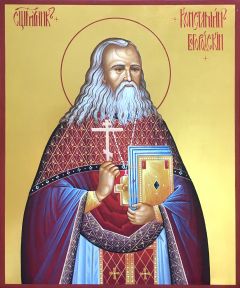 Рукописная икона Константин Богородский