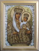 Рукописная икона Фальковичская