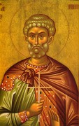 Рукописная икона Мина Котуанский