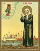 Рукописная икона Матрона