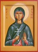 Рукописная икона Антонина Никейская